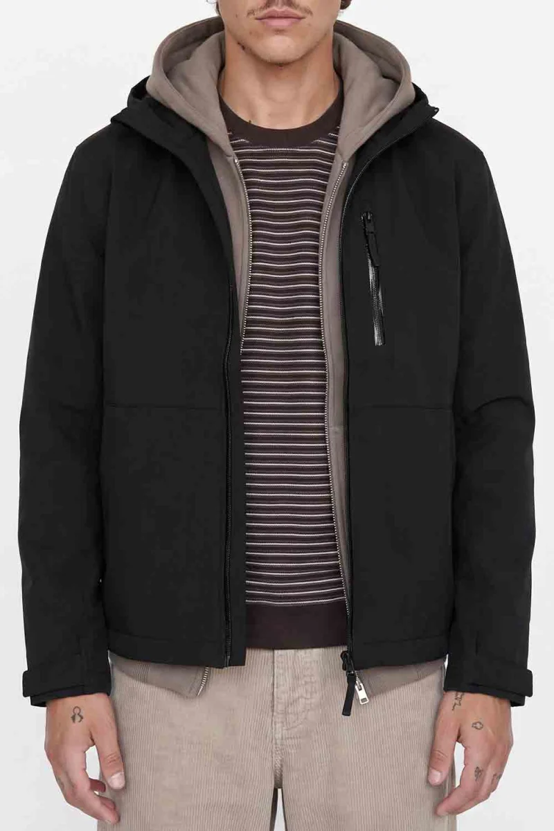 Яке Jcolegacy Technical Shell 12299880 C-N10 black — снимка 2