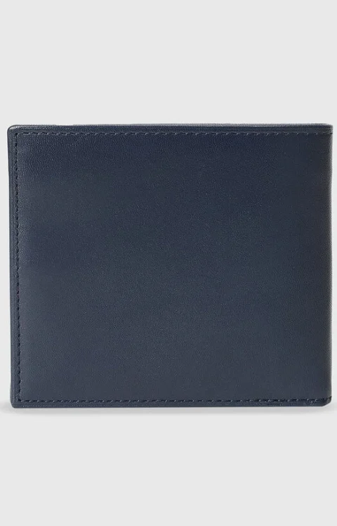 Кожен порфейл BILLFOLD с лого бродерия — снимка 2