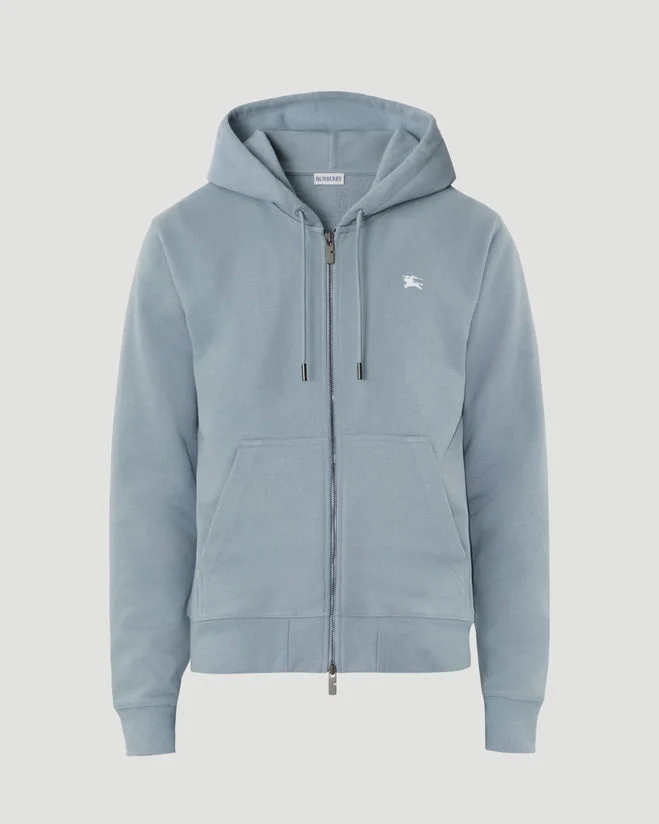 Knight Stamp Cotton Zip Hoodie