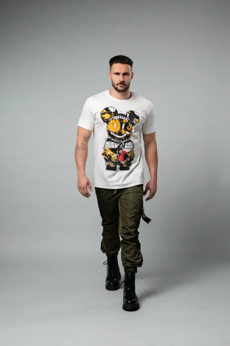 Комбо бели тениски: Erected Bear + Minimal — снимка 4