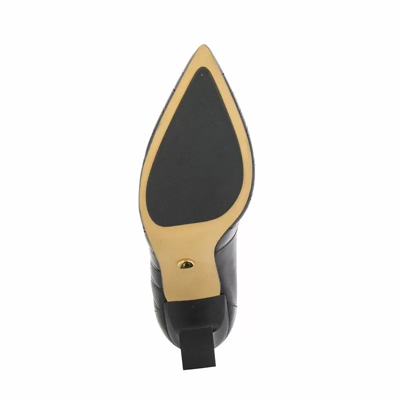 Токчета DONNA ITALIANA – 11058-497-835 MESTICO MOZART BLACK MA — снимка 4