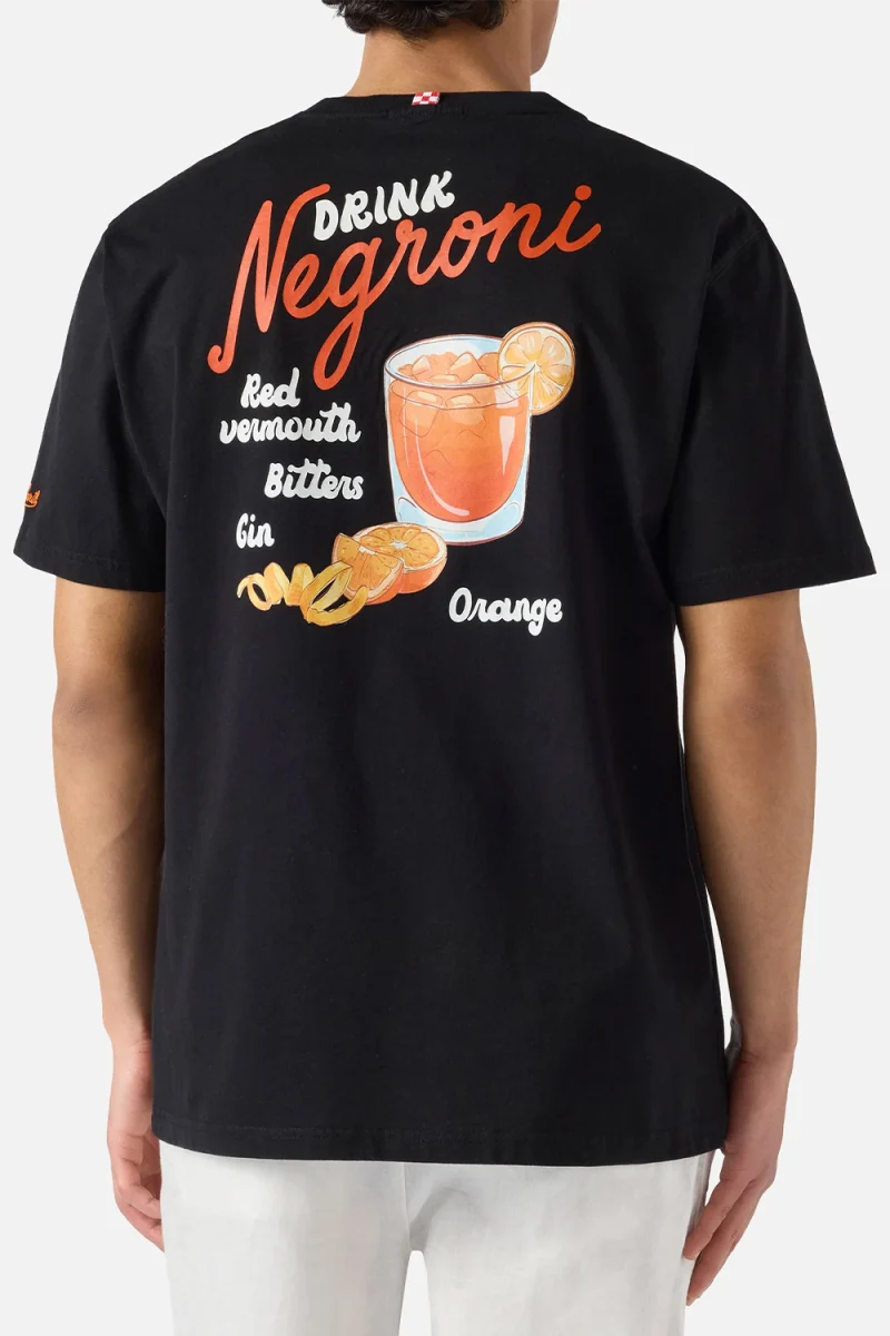 T-Shirt Portland PRL0002-07982L drink negroni 00 — снимка 2