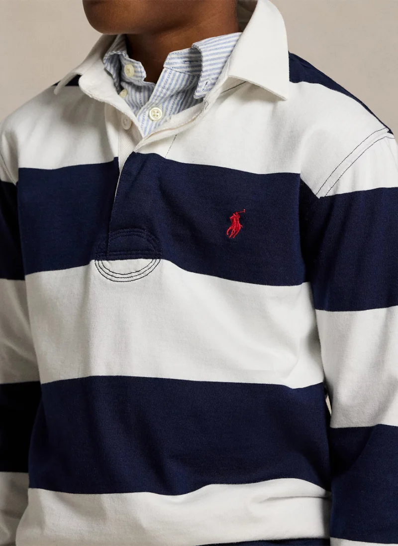Раиран полошърт Ralph Lauren Kids 7-14 — снимка 2