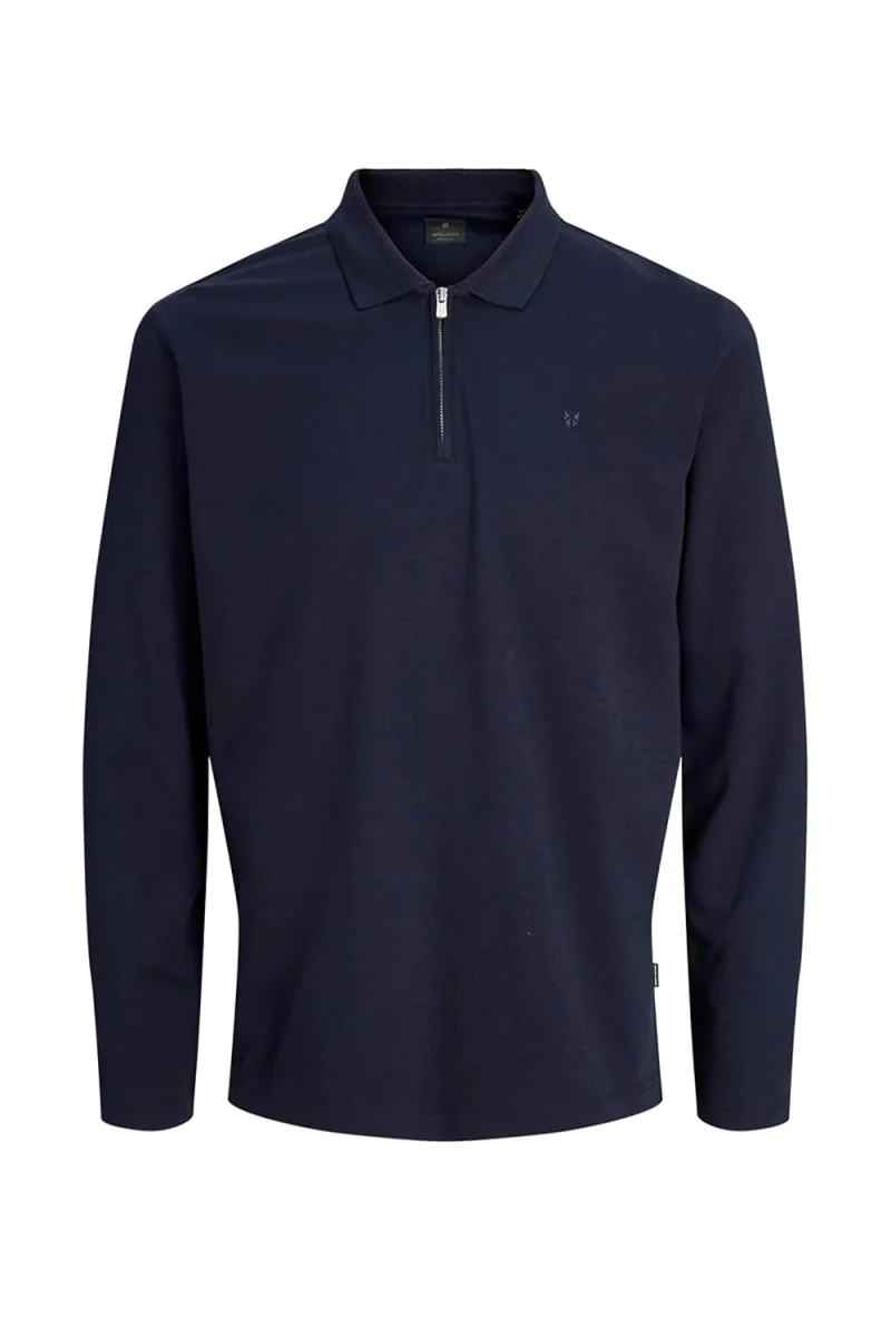 Polo Jprblaethan Zip 12299231 19-3924 TCX night sky