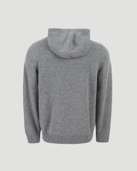 Hoodie in Cashmere Knit — снимка 3