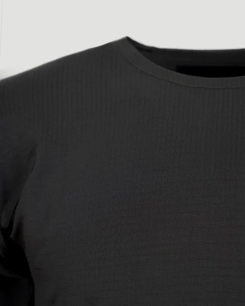 Running Long Sleeve Tee in Black — снимка 3