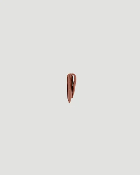 Cassandre Fragments Flap Card Case in Lambskin — снимка 3