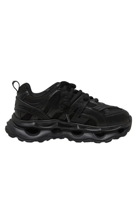 Sneakers Malaga Lace BUFPD00016372 black — снимка 2