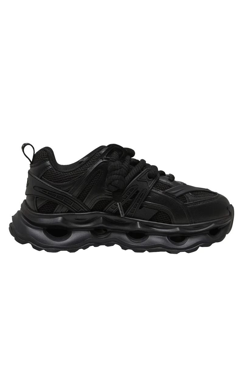Sneakers Malaga Lace BUFPD00016372 black — снимка 2