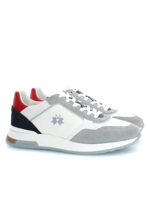 Sneakers 3LFM241061-4070 grigio/bianco — снимка 2