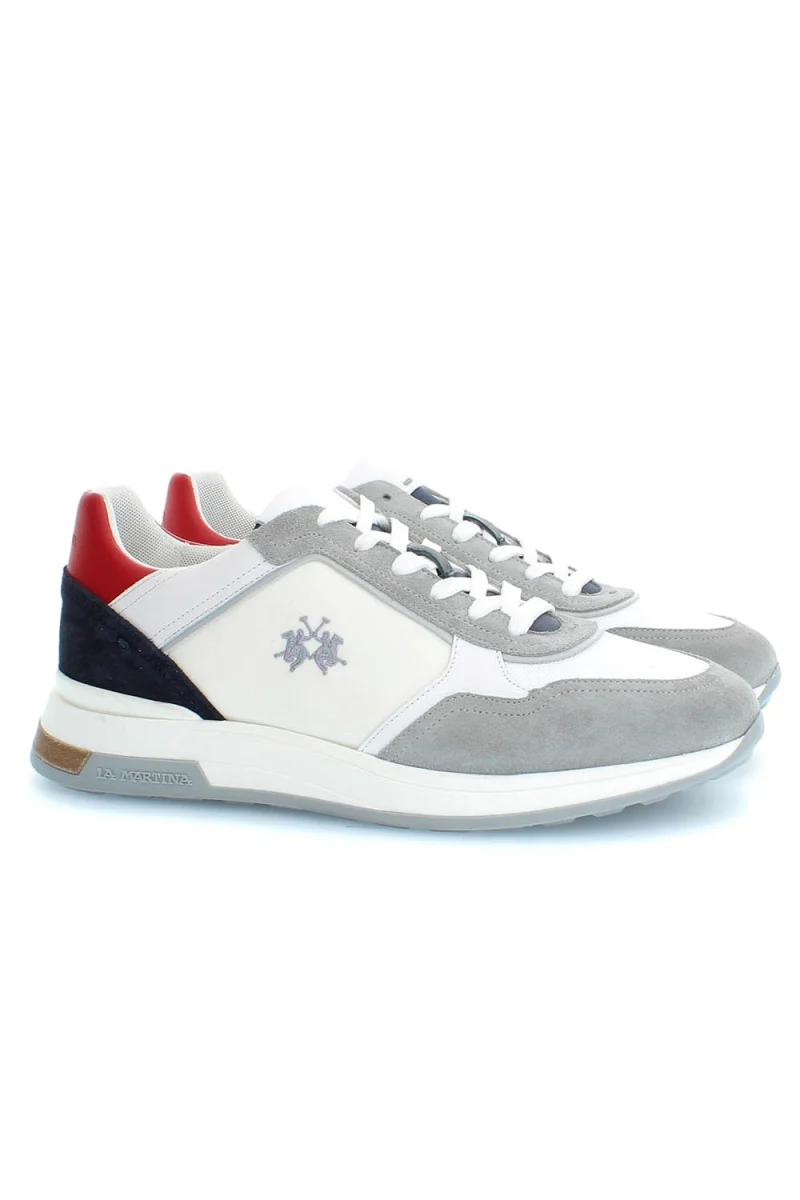 Sneakers 3LFM241061-4070 grigio/bianco — снимка 2