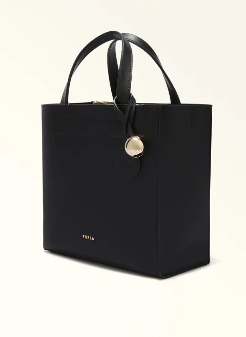 Чанта Tote Furla Divide It Nero S — снимка 2