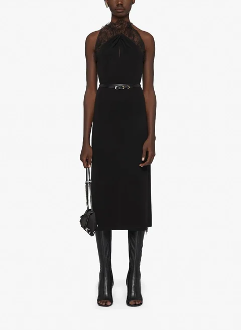 Рокля с дантела Givenchy