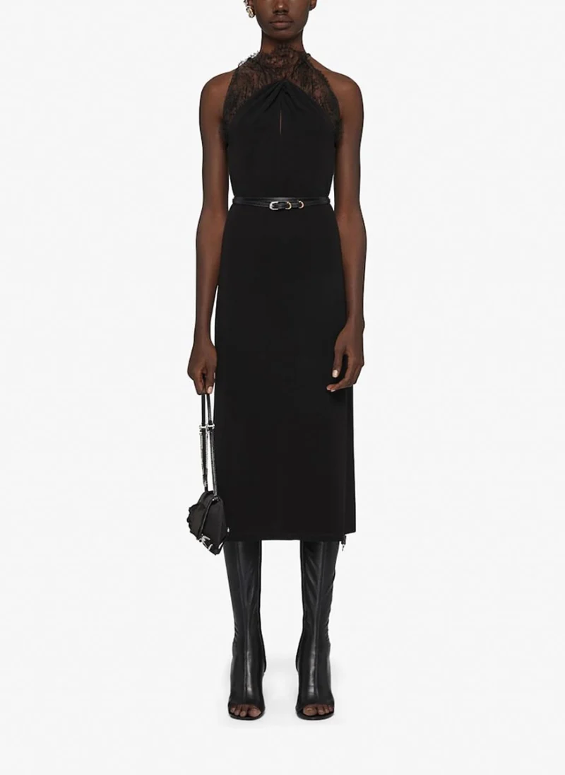 Рокля с дантела Givenchy