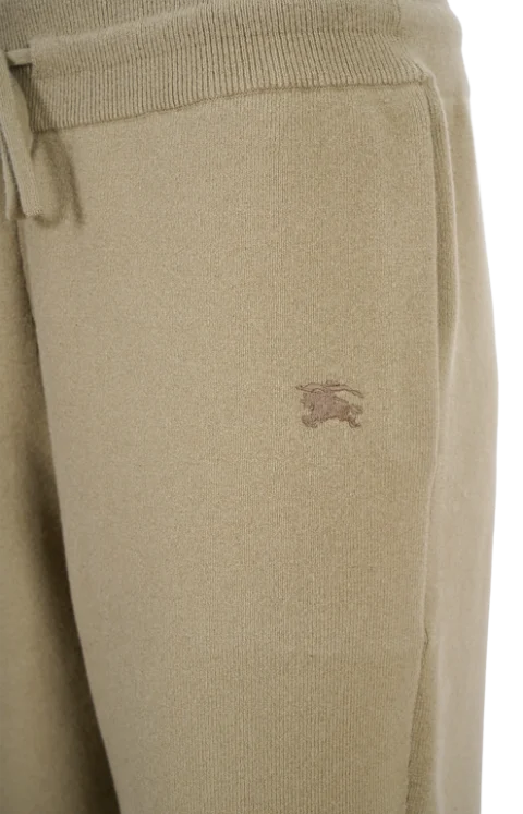 Cashmere-Blend Track Pants in Beige — снимка 3