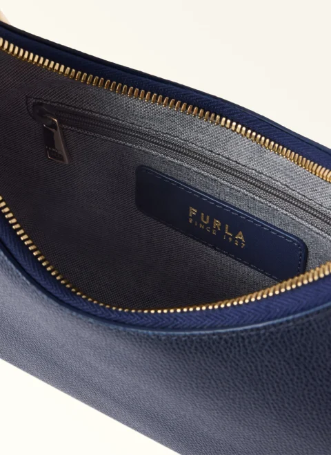 Мини чанта Furla Goccia Ink Blue — снимка 5