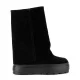 Дамски черни боти Double Face Casadei — снимка 2