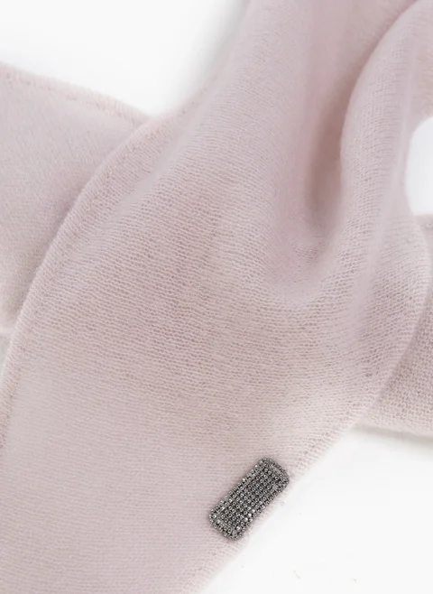 Шал от кашмир с монили Brunello Cucinelli Kids — снимка 2