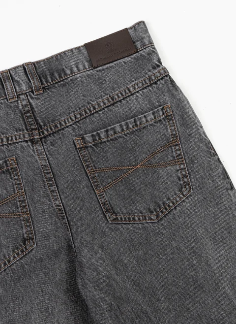 Класически деним с монили Brunello Cucinelli Kids 12 — снимка 3