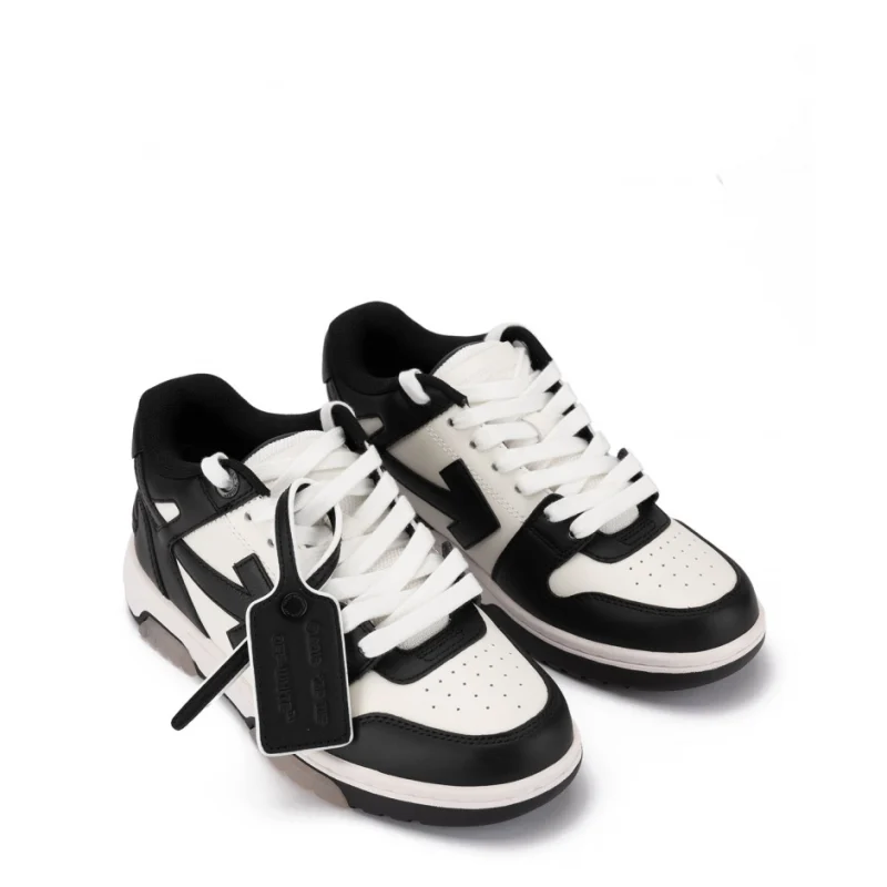 Мъжки черни сникърси Out Of Office OFF-WHITE — снимка 7