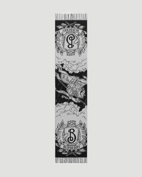 Wide Reversible Stormy Knight Scarf — снимка 3