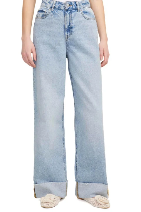 Jeans Jxtokyo Wide Fold Up Hw R6169 Dnm Ln 12269083 BS000053 light blue denim