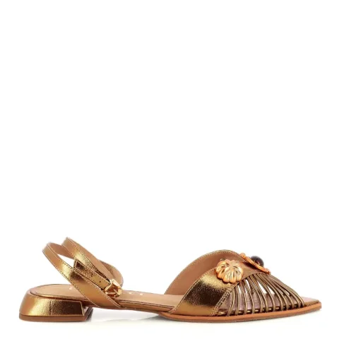 Дамски Равни Сандали FERRUCCI – 2520705 CRISTAL BRONZE
