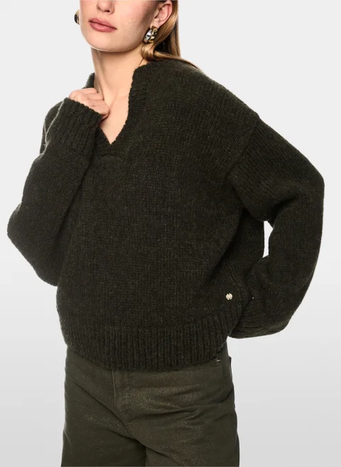 Пуловер с алпака Marc Cain Collections
