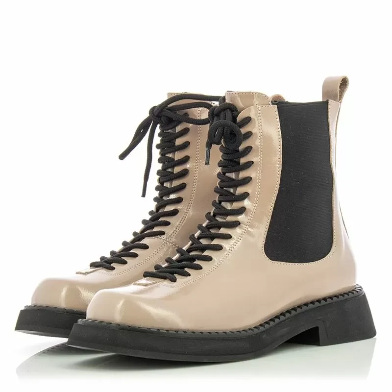 Дамски Кубинки CARLO FABIANI – 2388 URBANISTA IVORY — снимка 3
