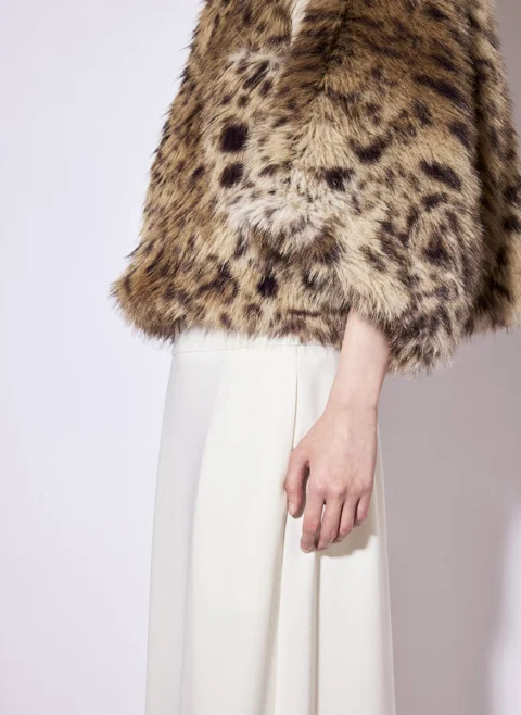 Късо палто 'Faux Fur' Liviana Conti — снимка 3
