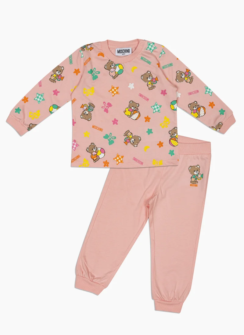 Спортен комплект от две части Moschino Kids