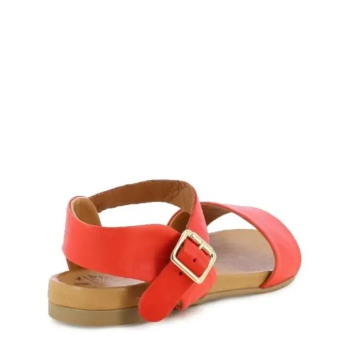 Дамски Равни Сандали DNA Footwear – 215243 ROCKAWAY RED — снимка 2
