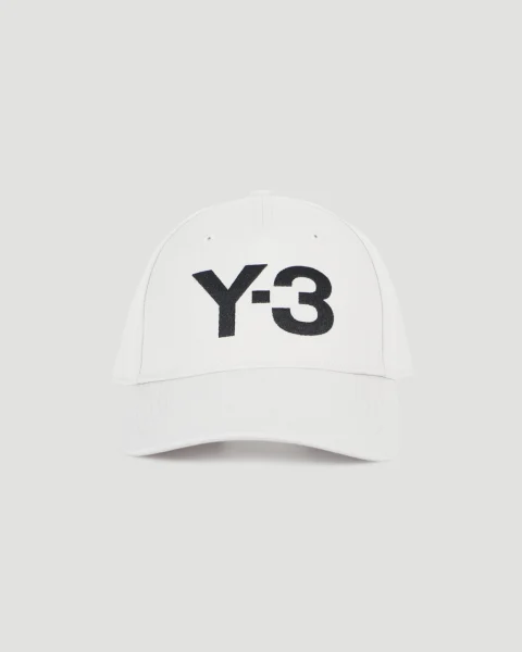 Y-3 Logo Cap in Talk