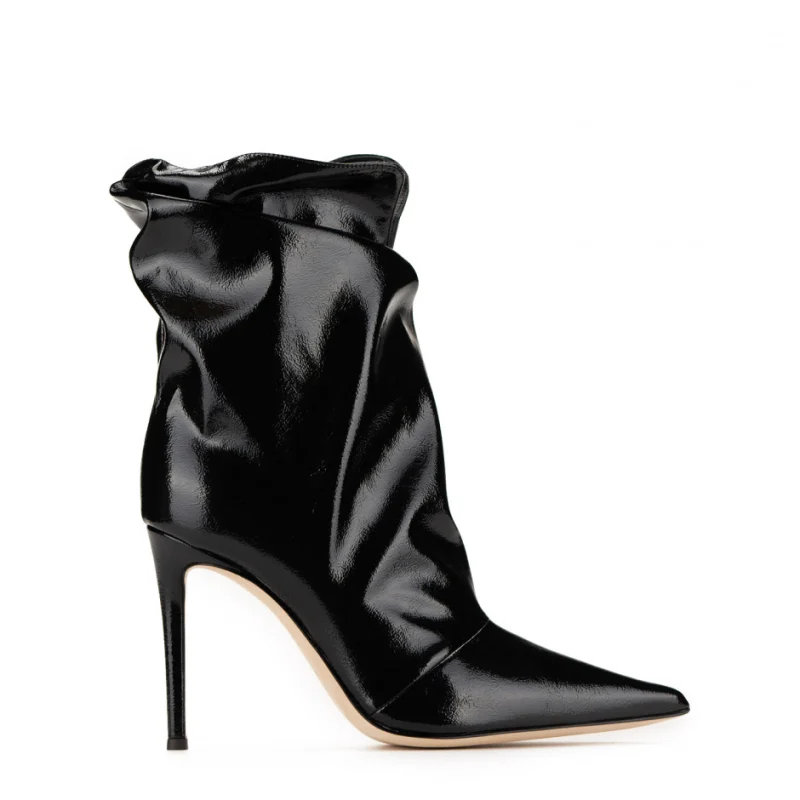 Дамски черни боти Giuseppe Zanotti