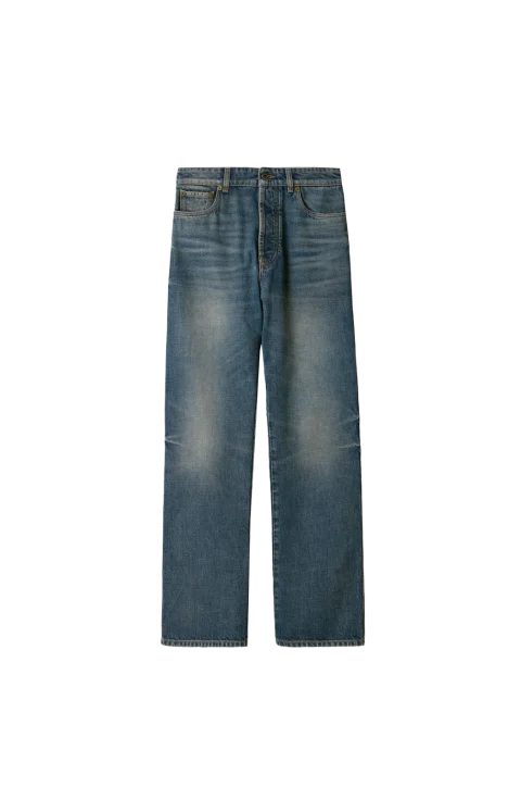 Five-Pocket Denim Jeans