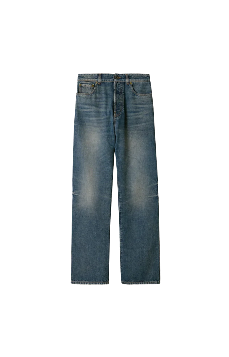 Five-Pocket Denim Jeans