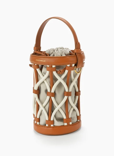 Чанта 'Bucket bag' Coccinelle Koi Crab Pearl — снимка 2