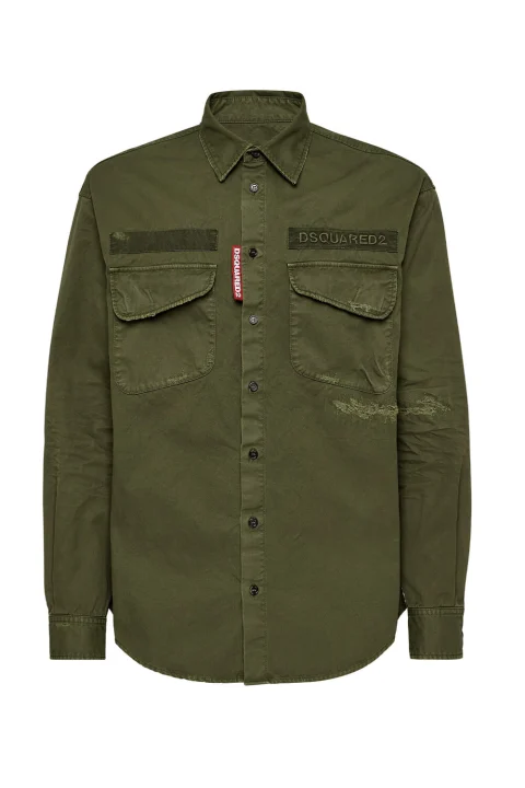 Риза S74DM0875S78205 695 military green