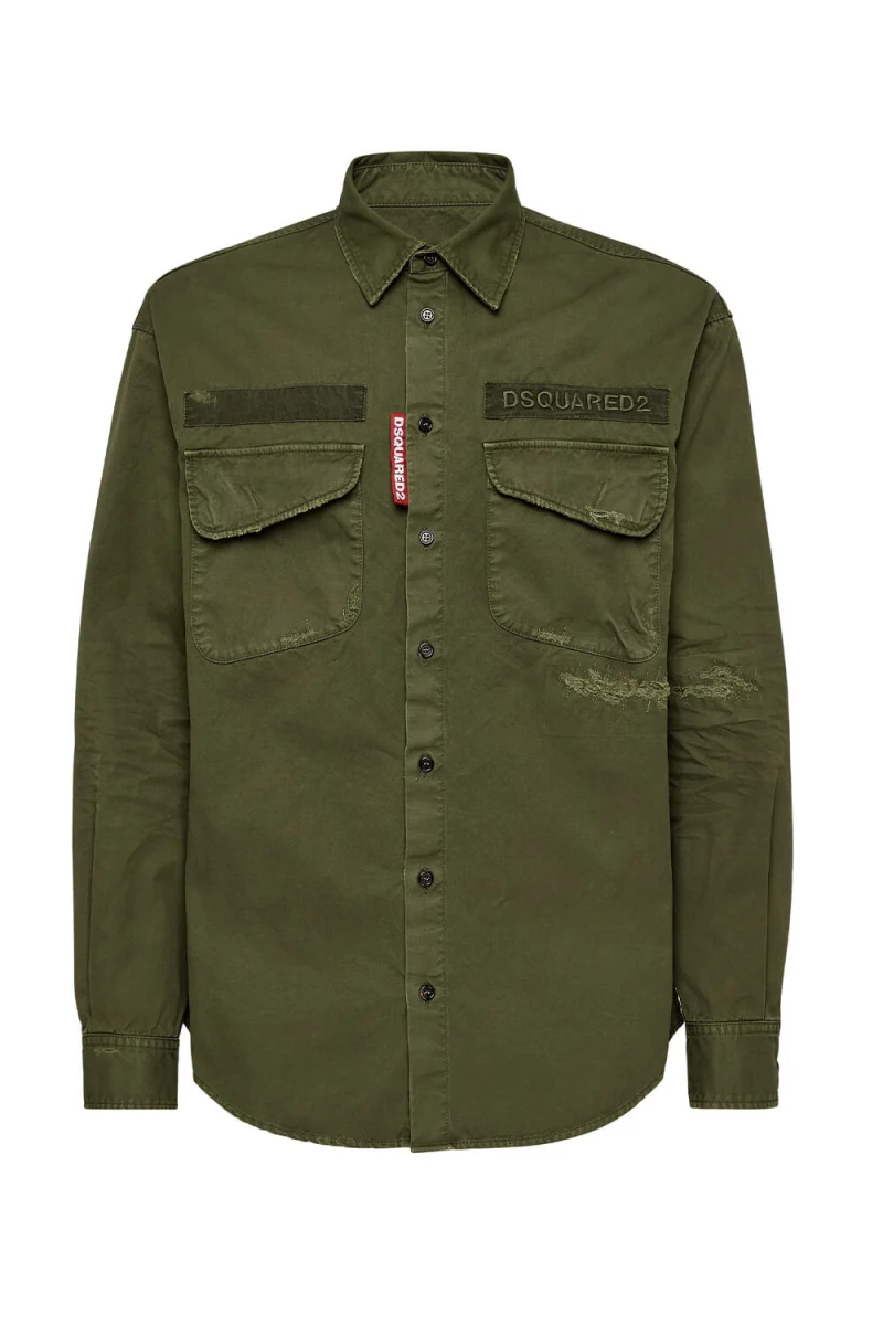 Риза S74DM0875S78205 695 military green