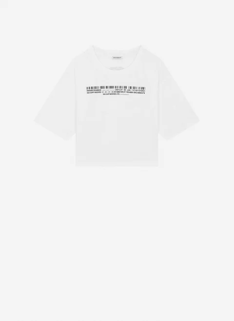 Тишърт със скъсена дължина Dolce&Gabbana Kids — снимка 3