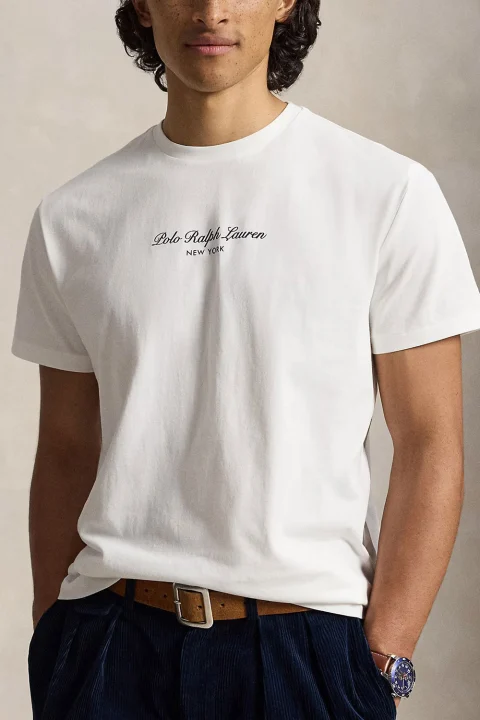 T-Shirt 26/1 Jersey-Knt 710B26090001 100 white — снимка 2
