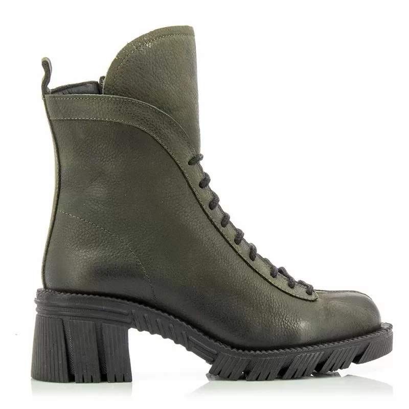 Дамски Кубинки CARLO FABIANI – D22KC-4120-LX KHAKI NABUCK