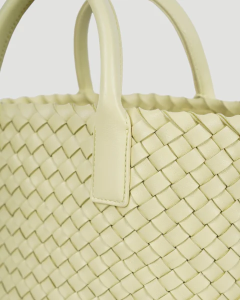 Mini Cabat Bag in Butter Gold — снимка 4