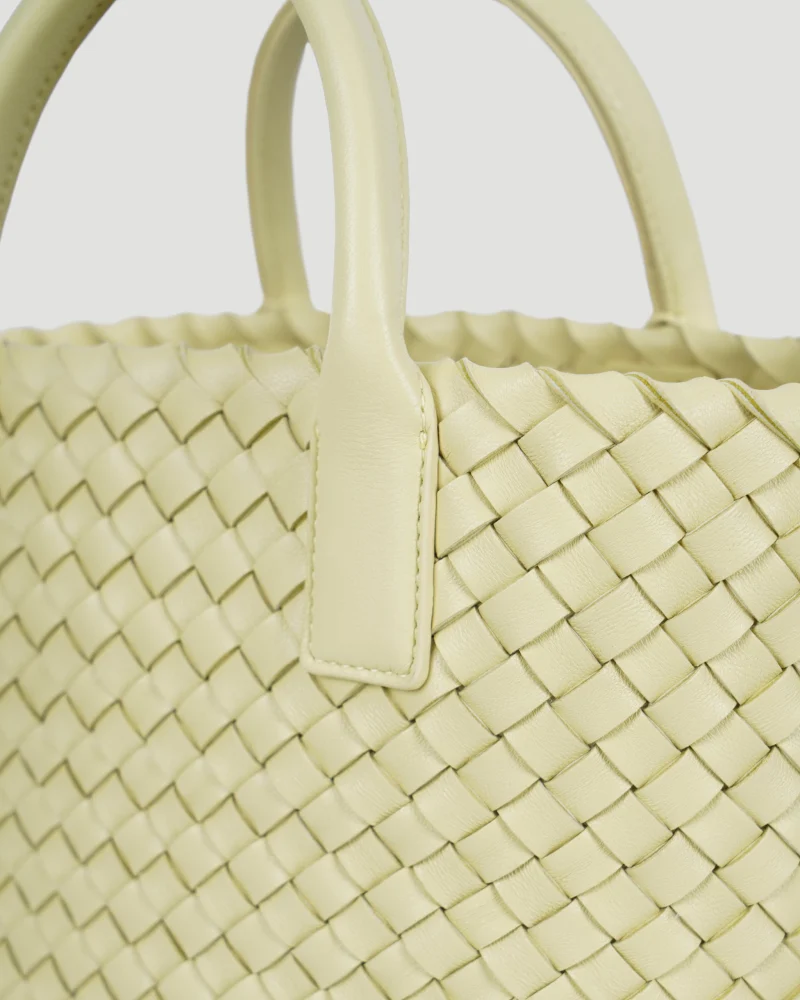 Mini Cabat Bag in Butter Gold — снимка 4