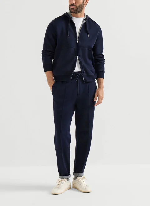 Суитшърт с качулка Brunello Cucinelli — снимка 6