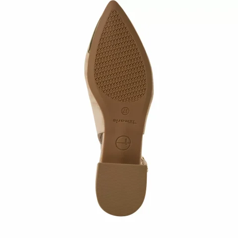 Токчета TAMARIS – 1-29400-44-402 BEIGE COMB — снимка 6