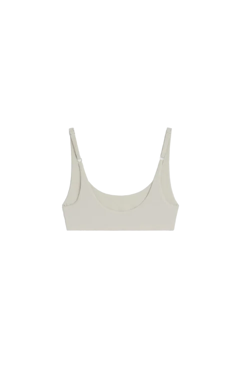 Scoop Bikini Top in Stucco — снимка 2