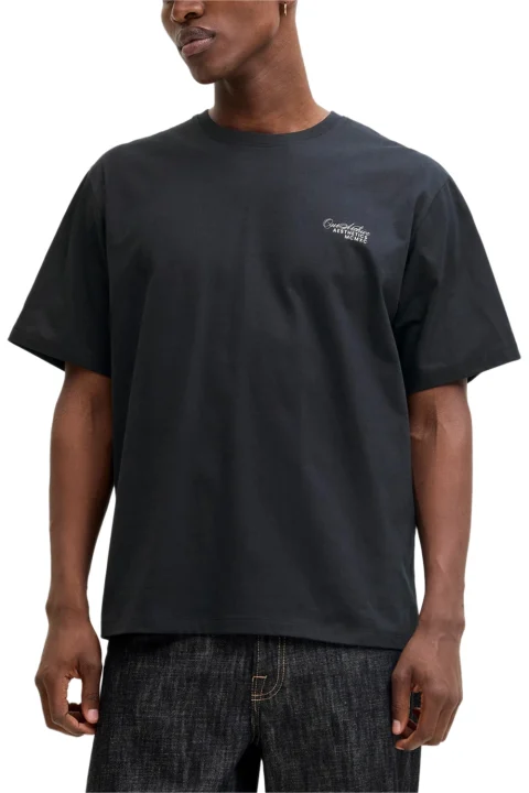 T-Shirt Jjroar Ss Crew Neck 12288099 C-N10 black