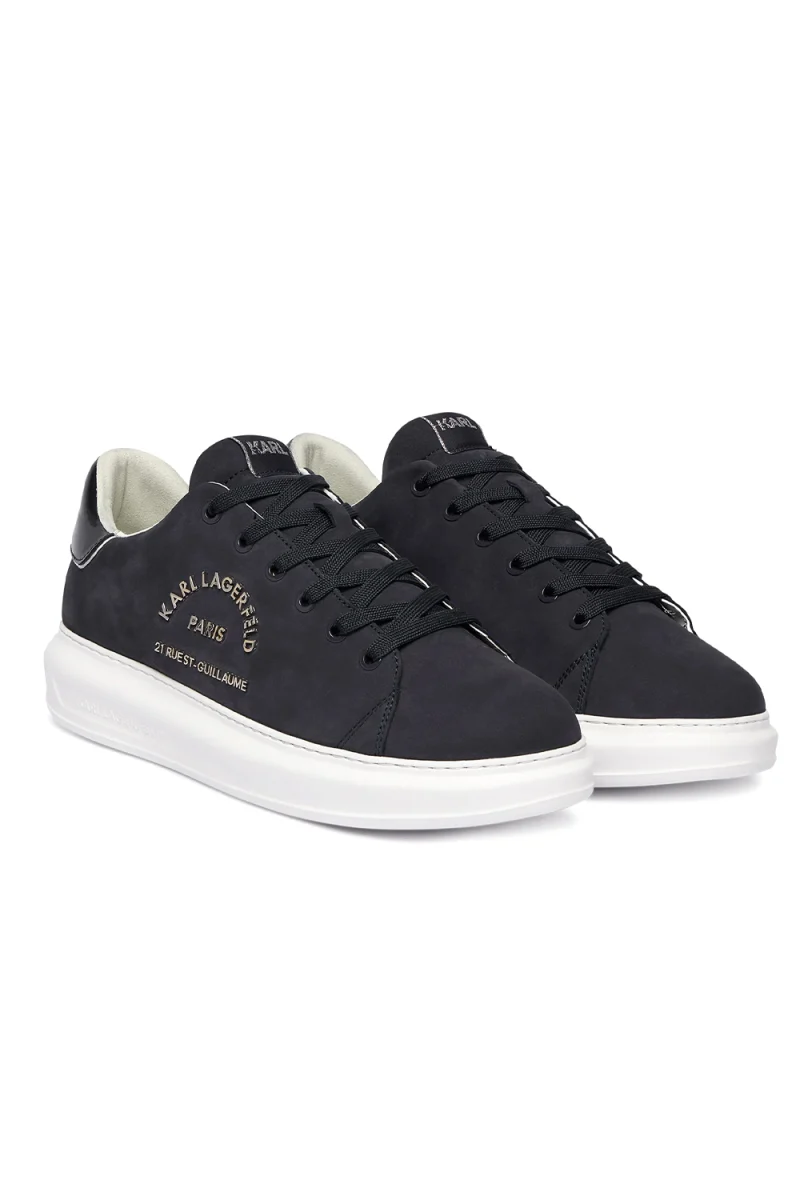 Sneakers Kapri Metal Maison Karl KL52539B 2aa-navy nubuck — снимка 2