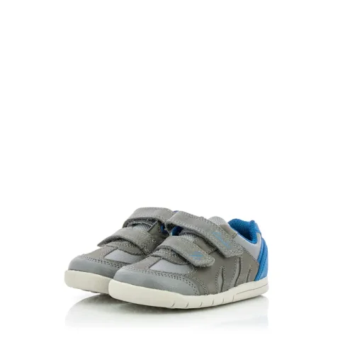 Сникърс Момчета CLARKS – 26164798 Rex Play T Grey/Blue — снимка 2